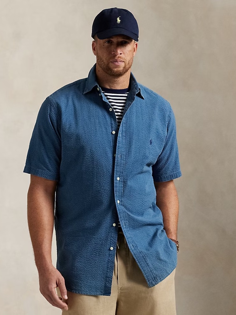 Polo Ralph Lauren Big & Tall Seersucker Shirt